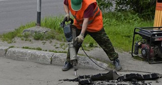 Демонтаж дорожных покрытий в Верхней Пышме - асфальтовых и бетонных покрытий от Сварной-Врх от 577 рублей