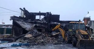 Демонтаж сгоревших зданий в Верхней Пышме | Сварной-Врх - снос после пожара от 1049 рублей